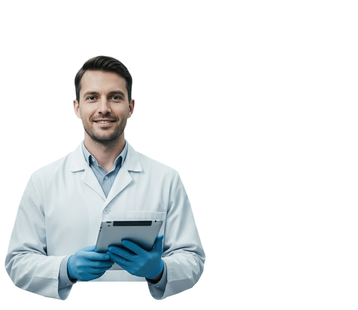 Zdjęcie ilustracyjne - Dělník čistá výroba